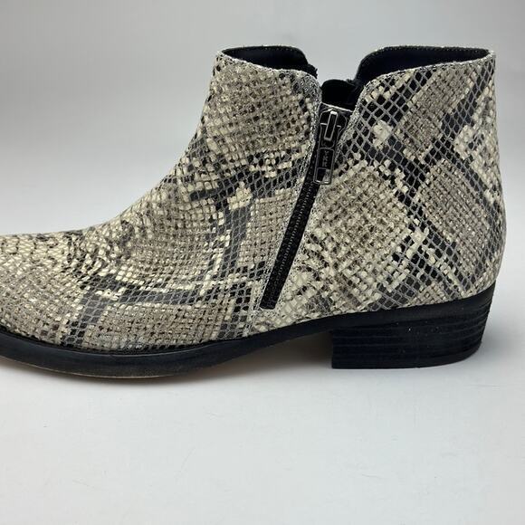 Vaneli snake print leather booties size 8.5 - Picture 7 of 8